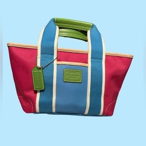 Coach Leather & Nylon Tote 6288 great condition!